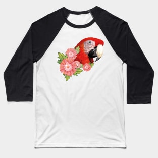 Scarlet macaw Baseball T-Shirt